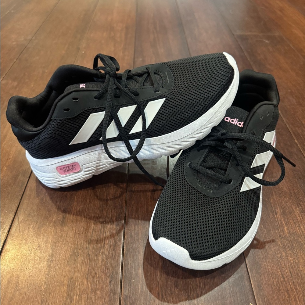 Adidas Black and White Sneakers NWOT